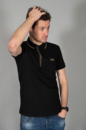 POLO SLIM FIT IN PIQUE DI COTONE OXFORD