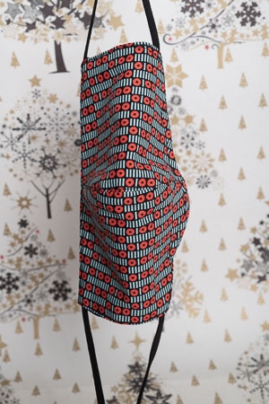 Mascherina unisex fantasia geometrica