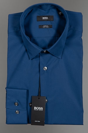 Camicia Blu Intenso Hugo Boss
